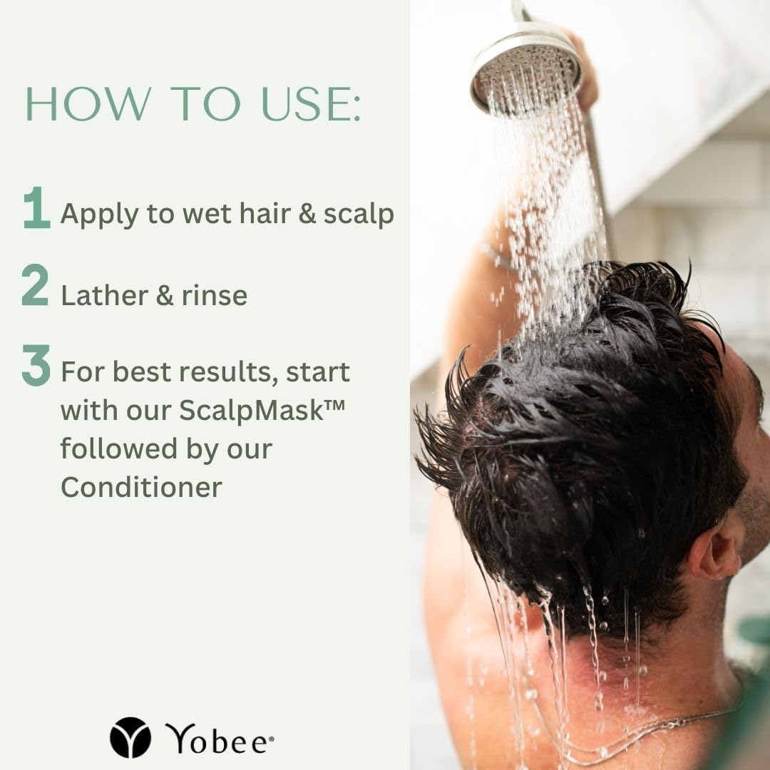 Psoriasis & Dandruff relief | Yobee Probiotic Shampoo & Conditioner | Doctor formulated