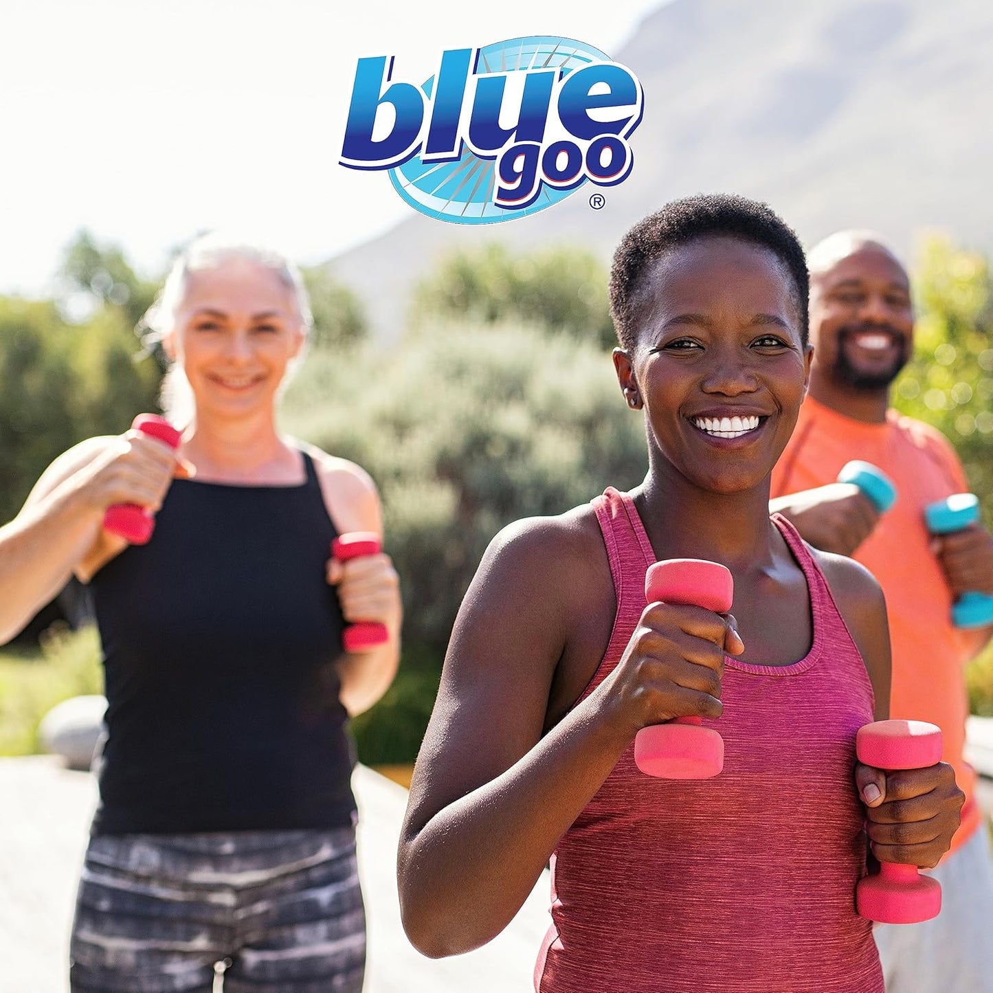 Blue Goo Pain Relieving Cream – FSA & HSA Eligible, for Back/Neck Pain, Sports-Related Muscle/Joint Pain, Sprains, Strains, Maximum Strength, Deep Heating Rub, Made w/ 100% Pure Emu Oil, 4 oz (2 Pack)