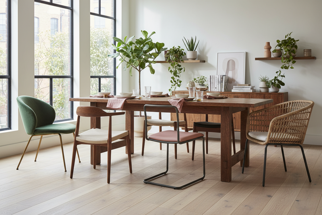 Break the Rules: A Guide to Mixing and Matching Dining Chairs