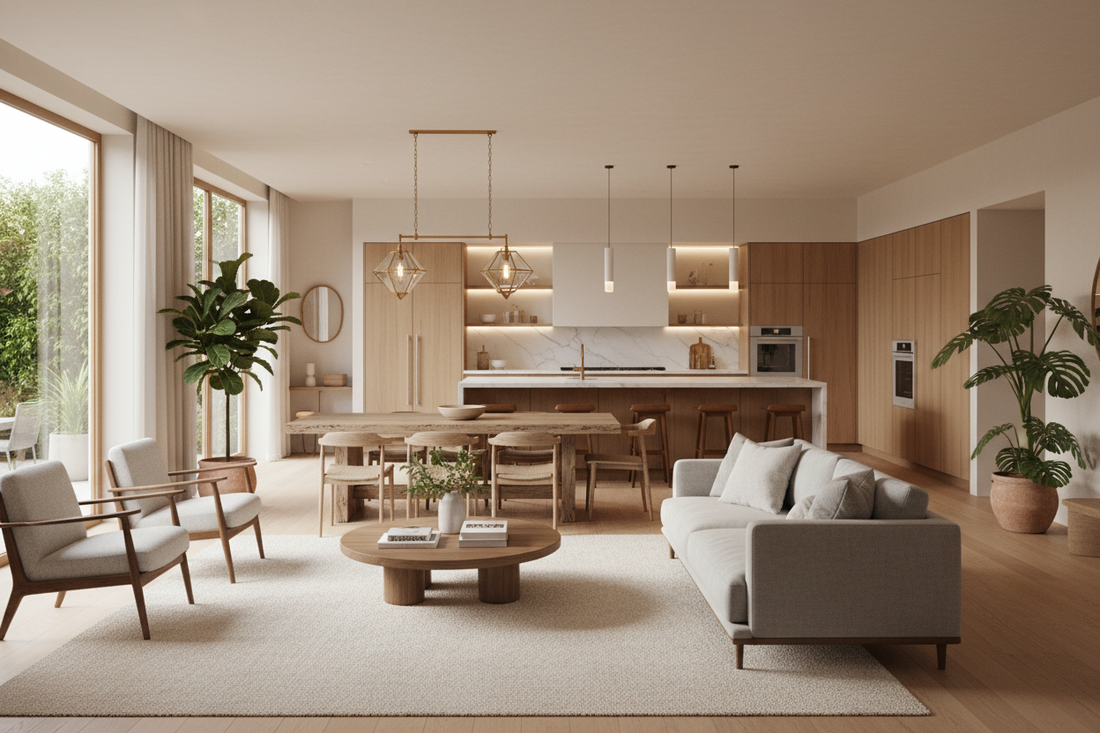 Mastering the Open-Concept Layout: How to Define Spaces Without Walls