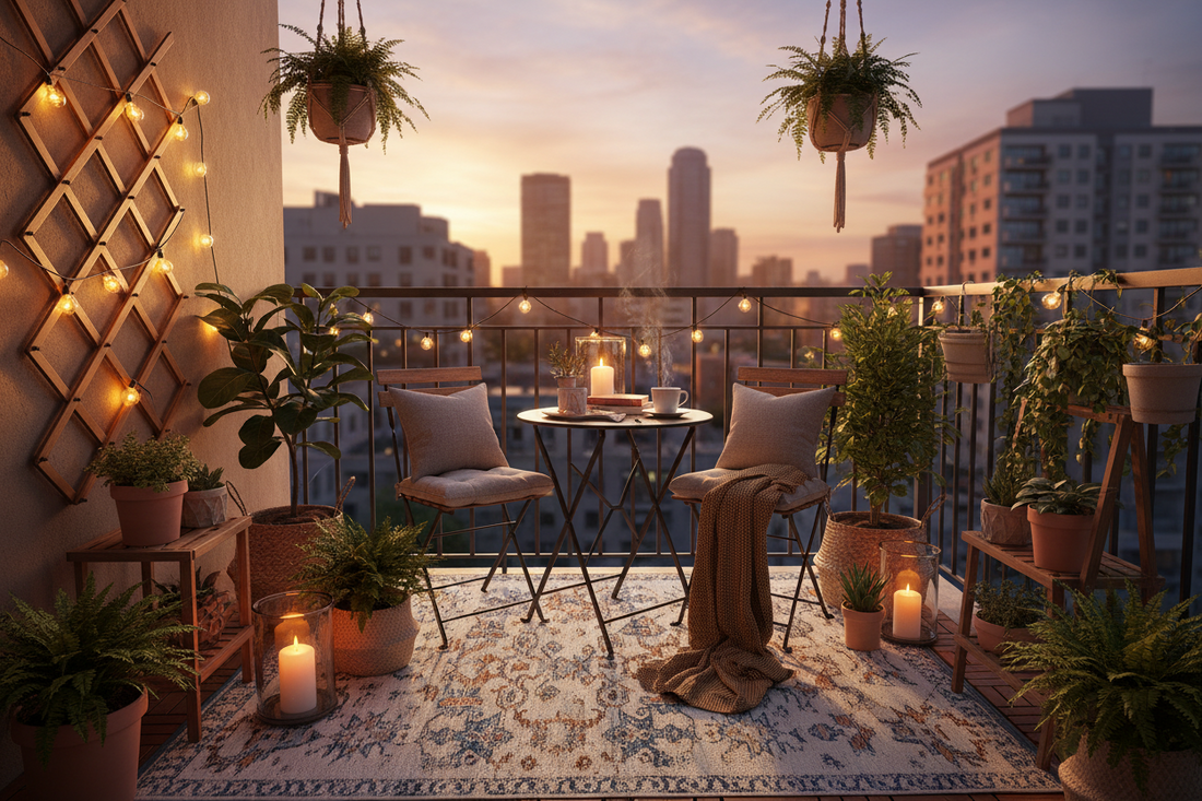 The Apartment Balcony That Became Her Favorite Room