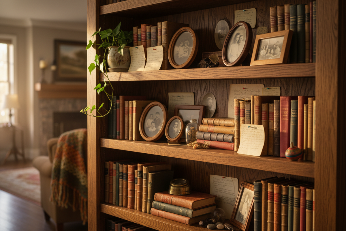 The Bookshelf That Became a Family Time Capsule