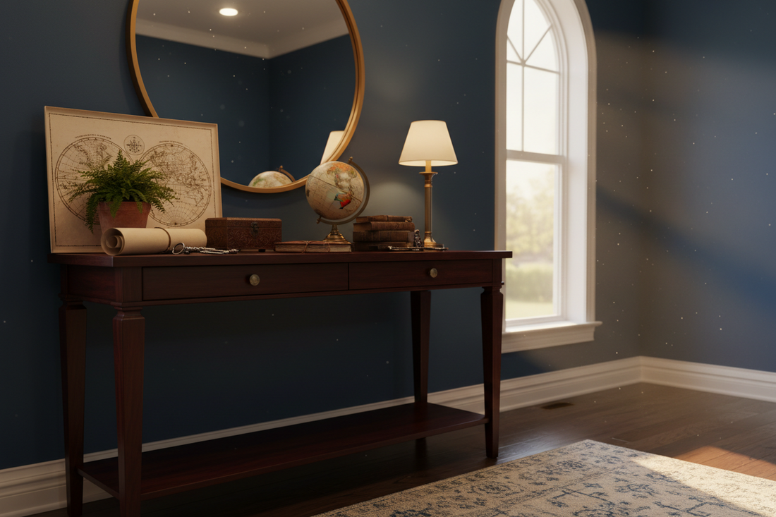 The Console Table Where Every Journey Began