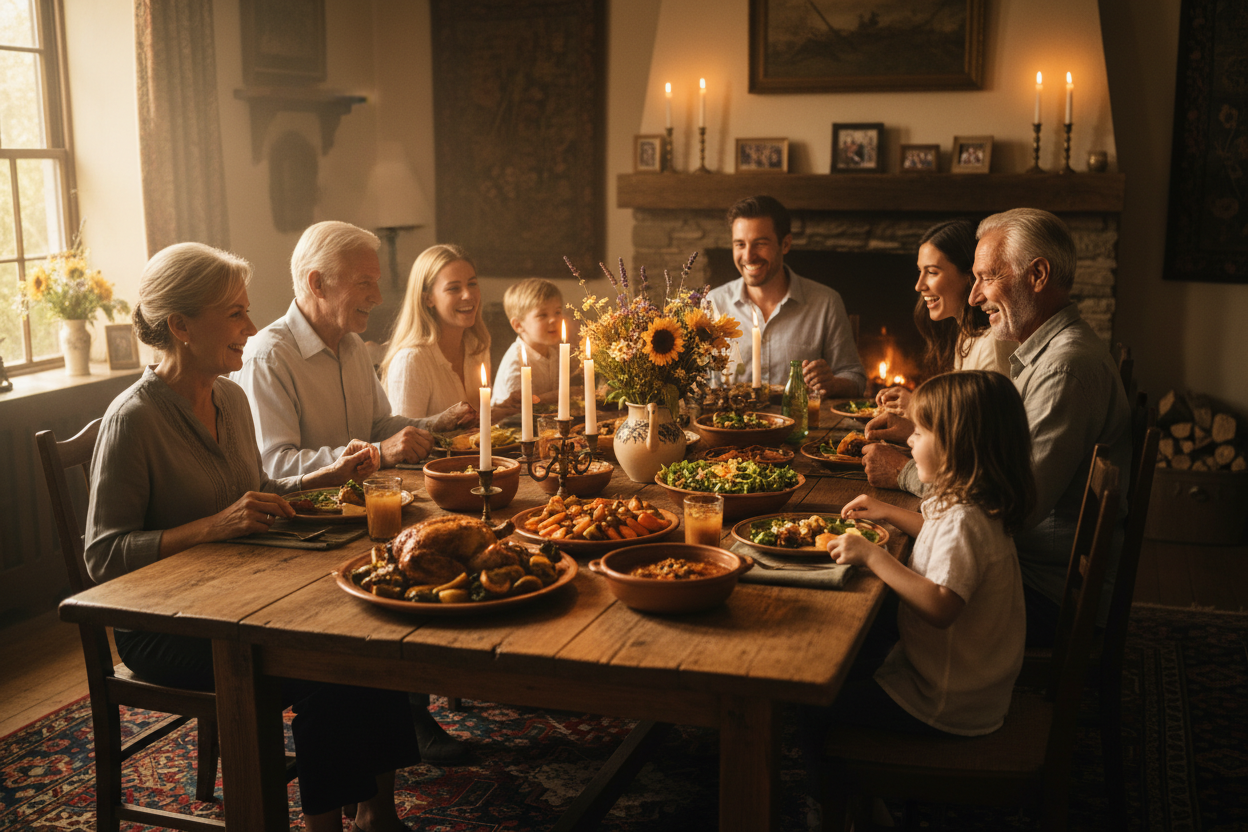 The Dining Table That Saw Three Generations Laugh Together