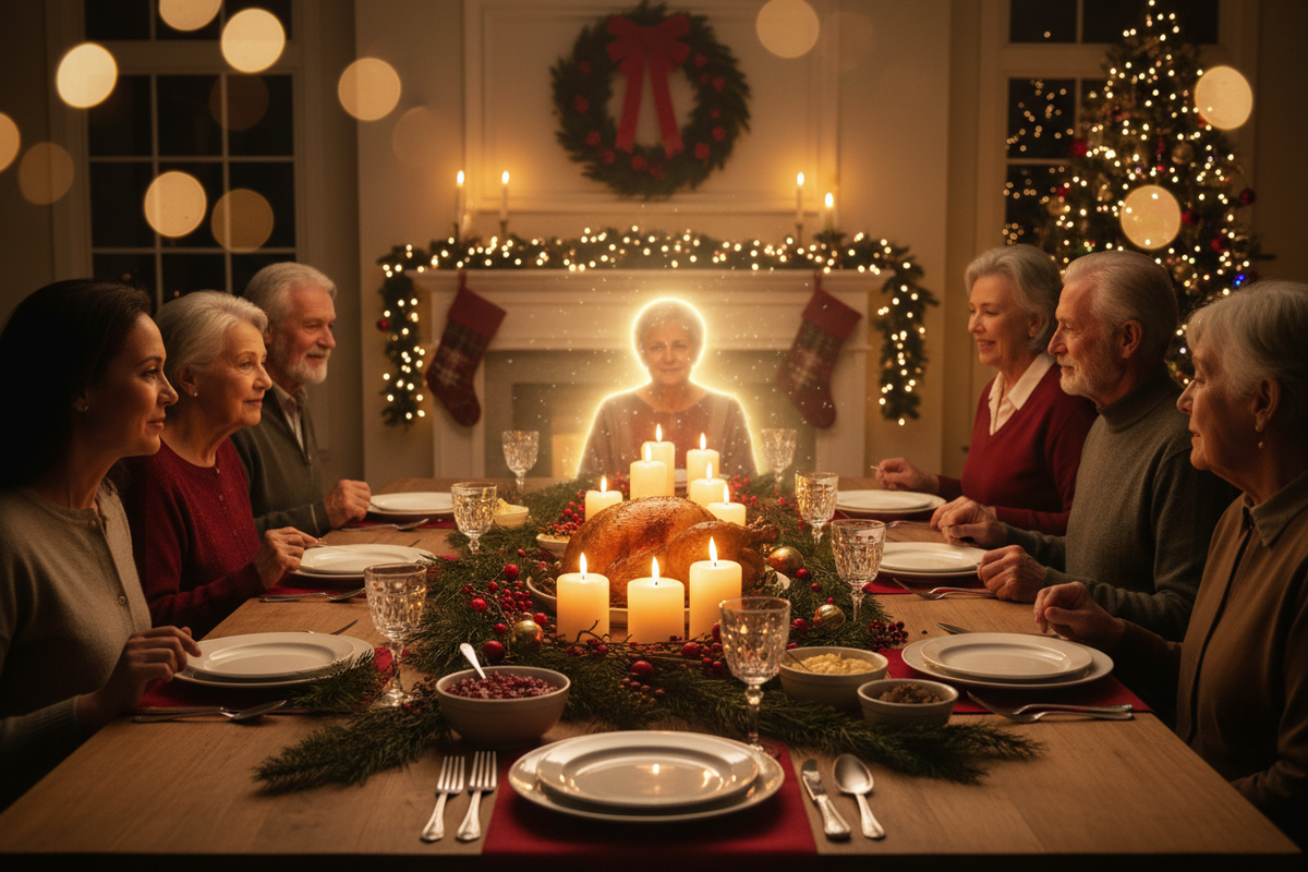 The Empty Chair at Christmas Wasn't Empty Anymore