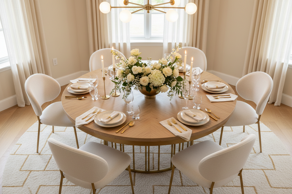 The Entertainer’s Guide: How Many Chairs Fit Around Your Dining Table?