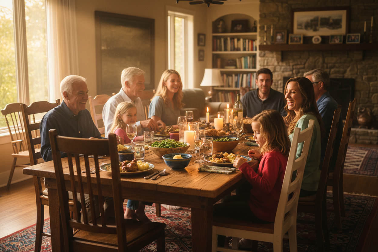 The Old Oak Table That Taught a Family the Value of Togetherness