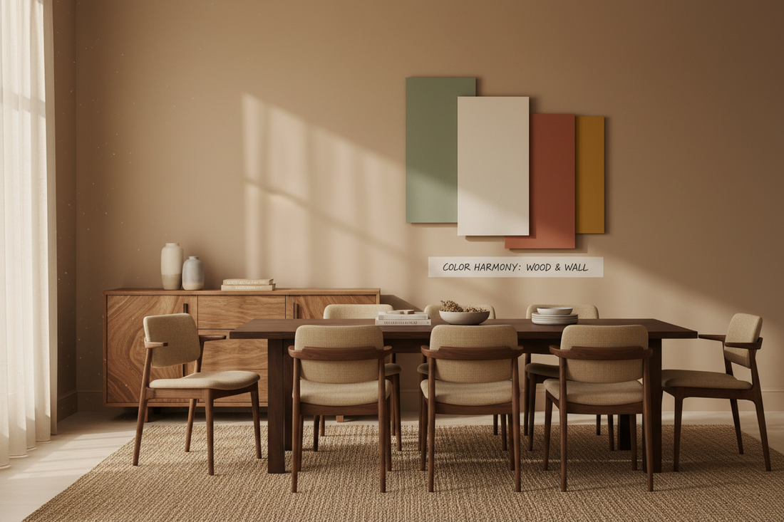 The Perfect Palette: How to Match Wall Paint Colors with Wood Furniture