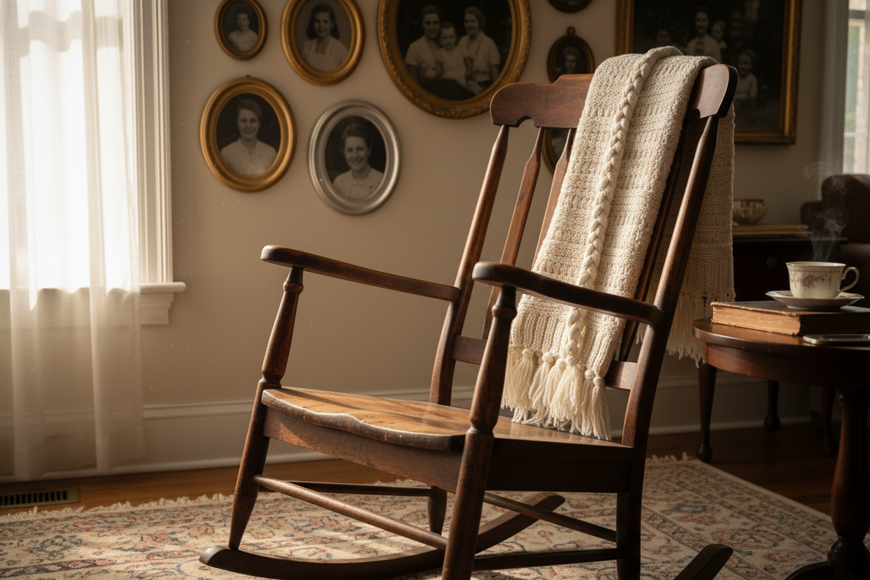 The Rocking Chair That Stayed in the Family for Three Generations