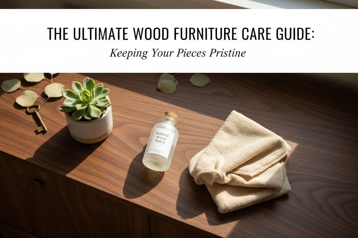 The Ultimate Wood Furniture Care Guide: Keeping Your Pieces Pristine