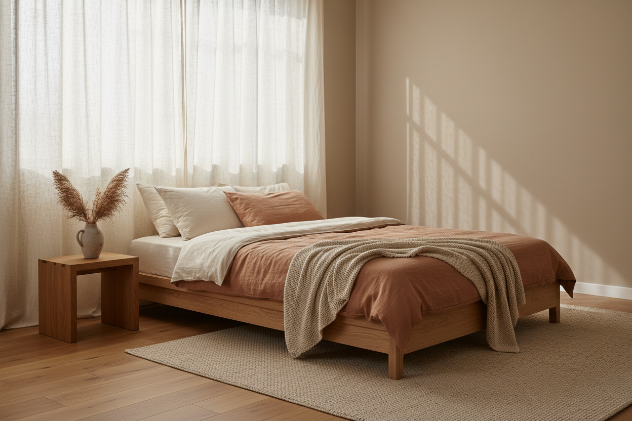 Why More Americans Are Falling in Love With Warm Minimalist Bedrooms