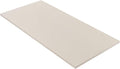 Kaboon Universal Tabletop 45.67"x23.62", Solid One-Piece Melamine Table Top, Double Desk L-Desk DIY, Home and Office,Leather/Ivory