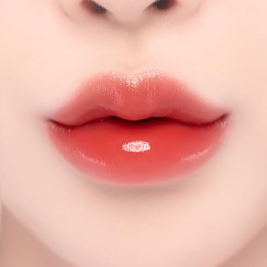 YNM Candy Gloss Balm 3g (03 CRIMSON CHILI, 3g) (+9 colors) K-beauty, Tinted, Color Lipstick Balm, Glossy, Moisture, korean, Jello lips, Non-Sticky and Long-lasting