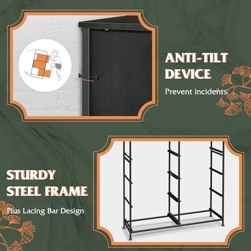 WLIVE Storage Organizer Unit with 11 Fabric Bins, Storage Drawers Organizer with Steel Frame, Tall Storage Tower Organizaton for Living Room, Hallway, Office, Charcoal Black
