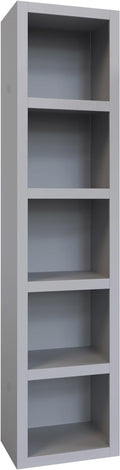Oakland Living Grey 85-in Tall Wooden Bookcase Shelf