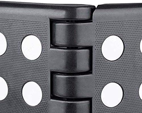ACSTEP Folding Step Stool with Back Support for Kids,9" Kids Step Stool for Outdoor or Indoor Kitchen Step Stools and Bathroom Stool for Toddlers Boys Girls - Black, 10 Pack