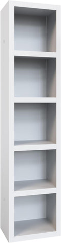 Oakland Living White 84-in Tall Wooden Bookcase Shelf