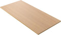 Kaboon Universal Tabletop 45"x20", Solid One-Piece Melamine Table Top, L-Desk Floating Desk DIY, Home and Office, Light Walnut