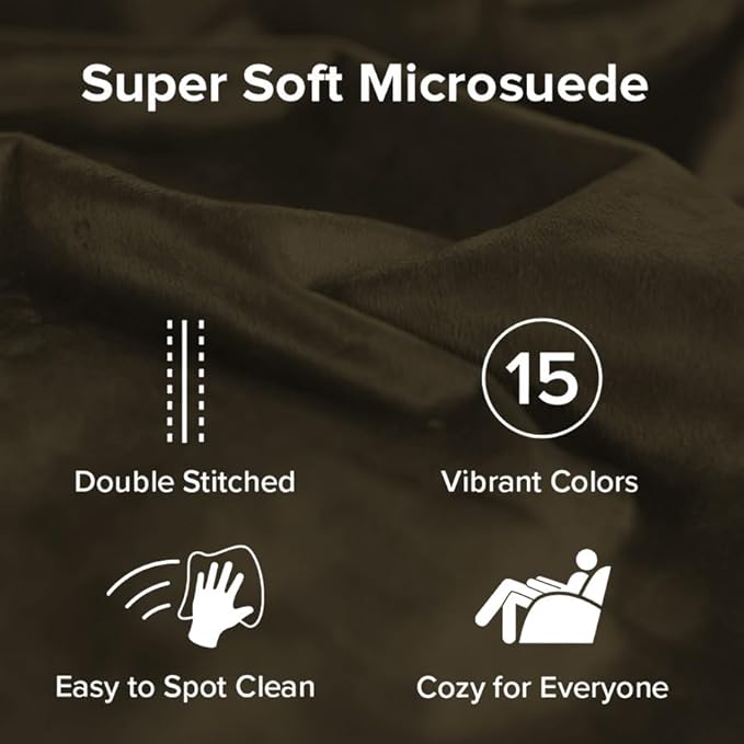 Sofa Sack Bean Bag Chair - Plush, Ultra Soft - Memory Foam Bean Bag Chair with Microsuede Cover - Stuffed Foam Filled Furniture and Accessories for Dorm Room 5 Feet - Olive