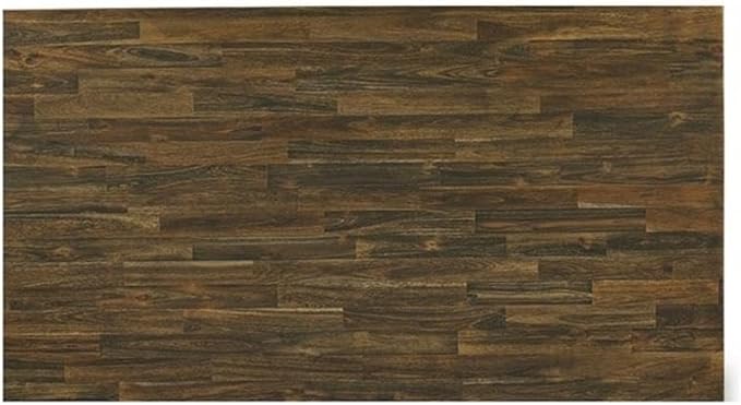 East West Furniture X777MZ716-9 9 Piece Dining Room Set Includes a Rectangle Dining Table with X-Legs and 8 Dark Khaki Linen Fabric Upholstered Chairs, 40x72 Inch, Multi-Color