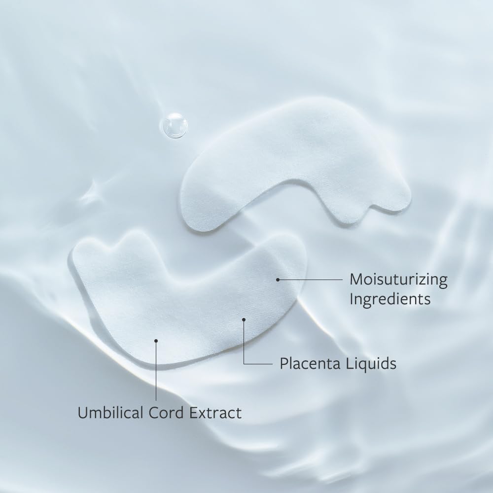 Spa Treatment UMB Stretch iSheet Japanese Under Eye Masks (7 Pairs) - Effective Anti-Aging Under Eye Patches for Dark Circles, Dry, Dull Skin Around the Eyes - Moisturize and Refresh your Skin