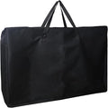 4/6/ 8 Foot Folding Table Storage Bag, Waterproof Heavy Duty Large Carrying Bag for Folding Tables, Picnic/Camp Tables Cover with Durable Zipper & Shoulder Strap, 31" D X 37" W X4.5 H, Black
