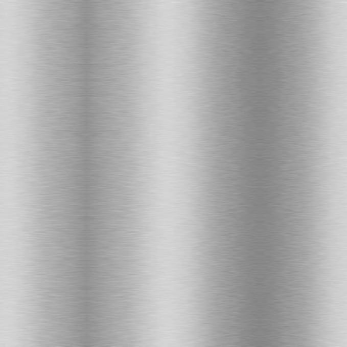 Armen Living Madrid 30" Seat Height Swivel White Faux Leather and Brushed Stainless Steel Bar Stool for Kitchen Island Counter