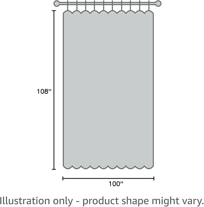 H.VERSAILTEX Linen Blackout Curtains Durable Thick Textured Linen Look 100% Blackout Patio Door Curtain Anti Rust Grommet Extra Wide Sliding Door Curtain Panel, W100 x L108 inch - Teal