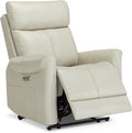 Leather Recliner Chair for Adults Wall Hugger RV Recliner with USB Charging Ports Electric Power Reclining Sofa for Living Room Home Theater Seating Bedroom