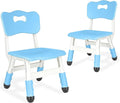 Kid Chairs Indoor 3 Level Adjustable Suitable for Children Age 2-6. Toddler Chairs Maximum Load-Bearing 220LBS for Family Classroom and Nursery Kids Activity Chair Set
