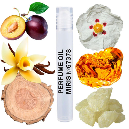 MIRIS Perfume Oil No. 67378, Inspired by Vanille Antique, Long-Lasting Unisex Roll-On For Women and Men, Rollerball 0.34 Fl Oz / 10 ml