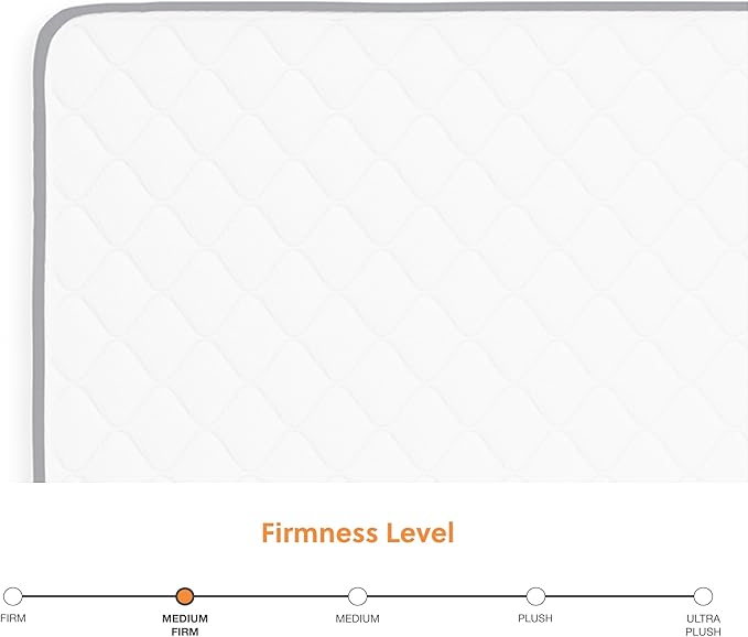Signature Design by Ashley Full Size Medium Firm 6 Inch Memory Foam Mattress with Breathable Quilted Cover, Fiberglass Free, Mattress in A Box