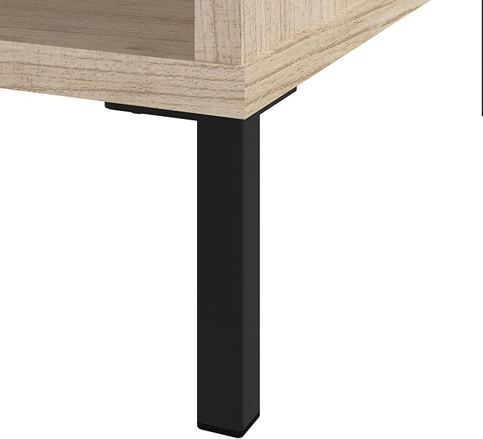 Bush Furniture Essence Small End Table with Drawer | Shelves, Home Organization, and Storage for Living Room, Bedroom, or Entryway
