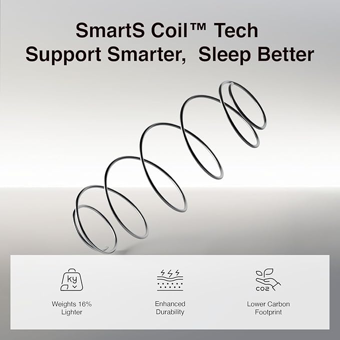 Novilla Queen Mattress, 14 Inch Queen Size Mattresses in a Box with Smarts™ Pocket Coil for Pressure Relief, Medium Firm Foam and Spring Hybrid Colchones with CertiPUR-US Certified