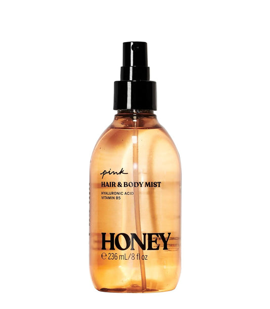 Victoria's Secret PINK Honey Hair & Body Mist, Perfume Spray for Women (8 oz)