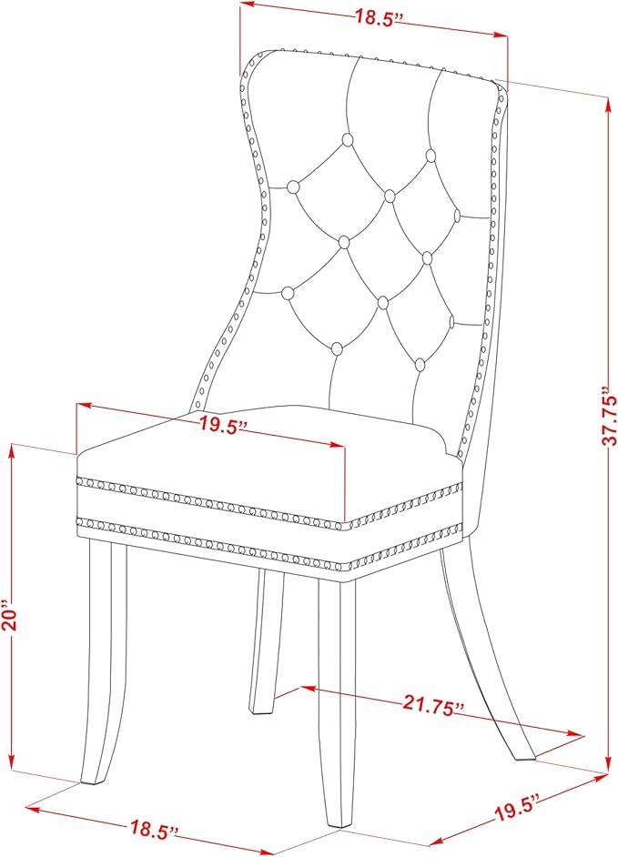 East West Furniture DODA9-LWH-12 9 Piece Dinette Set Contains a Rectangle Dining Table with Butterfly Leaf and 8 Polyester Fabric Upholstered Chairs, Linen White