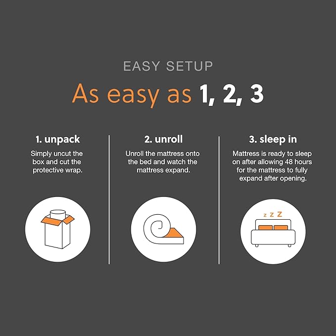 Signature Design by Ashley Twin Size iKidz 7 Inch Firm Gel Memory Foam Mattress with Stretch Knit Cover & Pillow Included, Blue Ocean, Fiberglass Free, Mattress in A Box