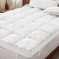 Decroom 5 Inch Memory Foam Mattress Topper Twin Size, Filled with Breathable Memory Foam Pillow Topper, Soft Fluffy Supportive Bed Mattress Pad for Back Pain Relief, 75x39x5 Inch