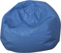 Children's Factory 35" Kids Bean Bag Chairs, Flexible Seating Classroom Furniture, Beanbag Ideal for Boy/Girl Toddler Daycare or Playroom, Blue (CF610-005)