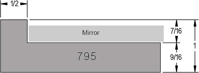 OVALCREST - Oval Wooden Beveled Wall Mirror for Home Decor, Bathroom, Vanity, Bedroom, Living Room, Hallway - London Style (Matte Black) 13.1 x 17.1