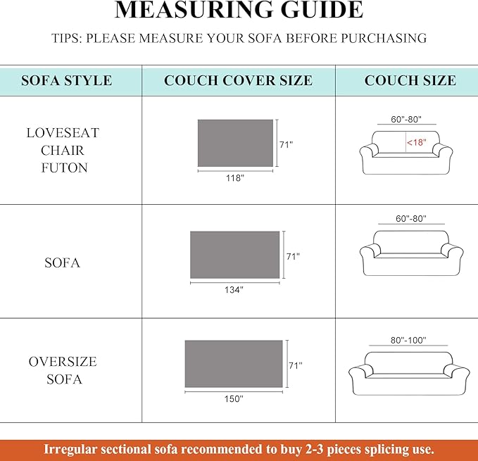 STACYPIK Boho Arched Pattern Sofa Cover Throw, Washable Chenille Furniture Protector for 2 Seater Sofa, Anti Scratch Couch Cover for Dogs Cats, Pet Proof Loveseat Slipcovers Throw Blanket-71X118IN