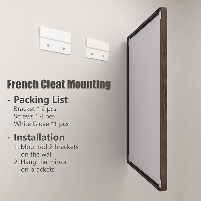66x36 Inch Bronze Bathroom Mirror, Brushed Bronze Metal Frame Mirrors for Wall, Rounded Rectangle Bronze Mirror for Vanity,Farmhouse, Bedroom, Anti-Rust (Horizontal/Vertical)