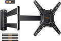 Perlegear Long Arm TV Wall Mount for 26-65 inch TVs up to 100 lbs, Corner TV Mount Bracket with 31.65” Extension, Swivel, Tilt Articulating Arms, Full Motion Wall Mount, Max VESA 400x400mm PGMF25B