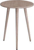 MH London Side Table - Konak End Table. Exclusively Designed Hand-Crafted Small Nightstand. Solid Wood Round End Table. Contemporary Accent Table for Bedrooms, Living Rooms and Home Office
