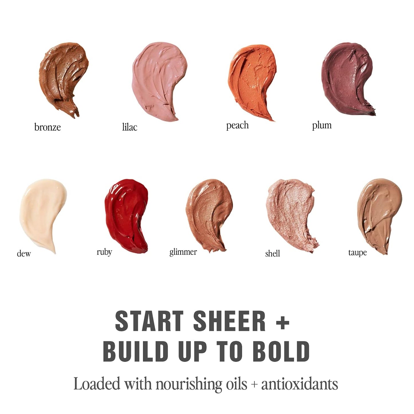 Jillian Dempsey Lid Tint: Satin Cream Eyeshadow I Easy Application for a Natural Shimmer or a Layered Matte Finish I Ruby