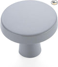 Ravinte 10 Pack Drawer Pulls 1-1/4 Inch Kitchen Cabinet Knobs Solid Round Dresser Drawer Knobs Grey Dresser Knobs Drawer Knobs Simple Cabinet Hardware for Cupboard Drawer Pulls