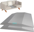 2 Pcs Couch Cushion Support for Sagging Seat High Density Trapezoidal Couch Supports for Sagging Cushions Grey Sofa Cushion Support Under Couch Cushion Support Fixes The Sag Problem