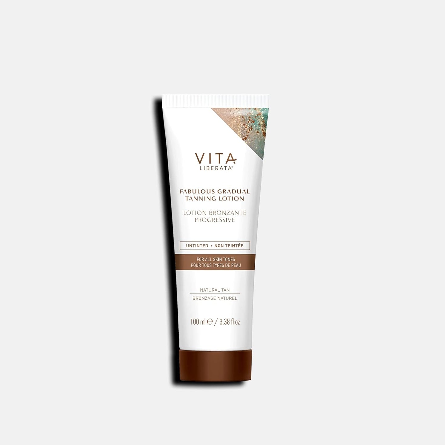 VITA LIBERATA Fabulous Gradual Tanning Lotion - Buildable Formula, Sun-Kissed Tan, Untinted For Minimal Transfer, Lasting Finish, Formulated with Hyaluronic Acid, 3.38 lf.oz