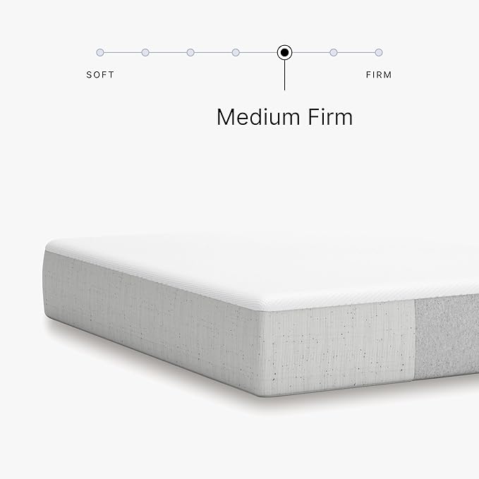 Signature Design by Ashley King Size Cool Max 12 Inch Medium Plush Cooling Gel Infused Memory Foam Mattress for Pressure Relief, Fiberglass Free, Mattress in A Box