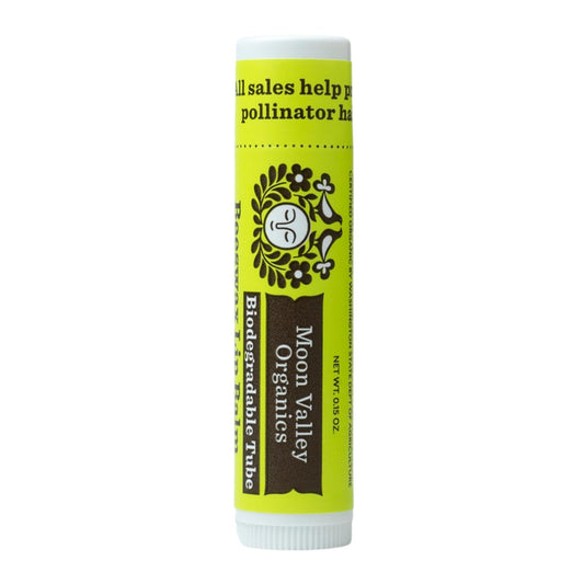 Moon Valley Organics Beeswax Lip Balm for Moisturizing Lips and Cuticles (TROPICAL COCONUT LIME, 1-Pack)